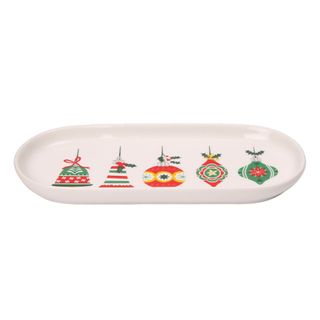 Baubles Oval Plate - Multi