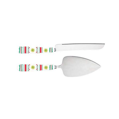 Baubles Cake Servers - Multi