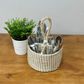 Sintra Seagrass Cutlery Caddy - Natural