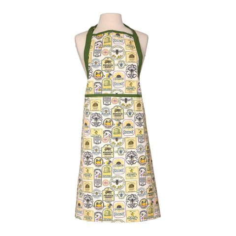 Honey Pot Adult Apron - Olive