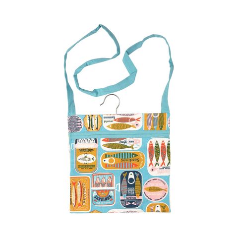 Sardines Peg Bag - Blue