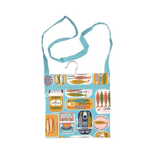 Sardines Peg Bag - Blue