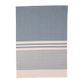 Dexam Harbour Stripes Set Of 2 Tea Towels - Blue
