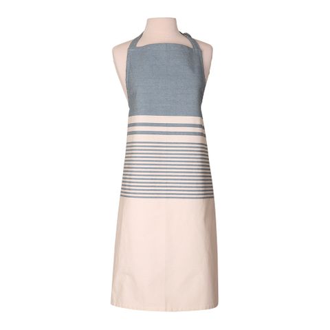 Dexam Harbour Stripes Adult Apron - Blue
