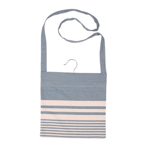 Dexam Harbour Stripes Peg Bag - Blue