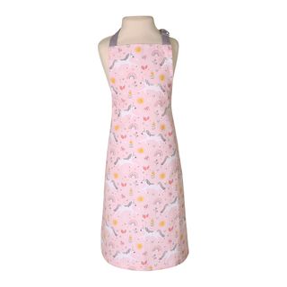 Dexam Unicorn Childrens Water Resistant Apron - Pink