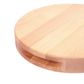 School Of Wok By Dexam Beech Round Chopping Block Board