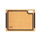 Onyx Medium Rectangular Board With Black Groove & Silicon Edge In Natural