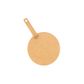 Onyx Small Round Pizza Board With Handle In Natural