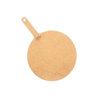 Onyx Medium Round Pizza Board With Handle In Natural
