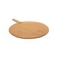 Onyx Medium Round Pizza Board With Handle In Natural