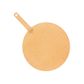 Onyx Large Round Pizza Board With Handle In Natural