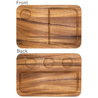 Double Sided Steak Board In Acacia 340 X 220 X 20mm