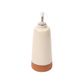 Porto Terracotta Ribbed Oil Drizzler - Stone