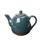 Sintra Glazed 800ml Terracotta Teapot - Ink Blue