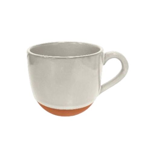 Sintra Glazed 350ml Terracotta Mug - Stone