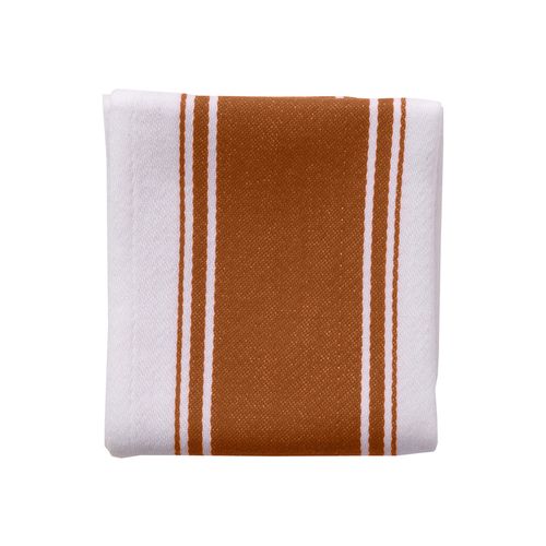 Love Colour Striped Tea Towel - Terracotta
