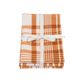 Love Colour Set Of 3 Extra-large Tea Towels - Terracotta