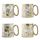 Animal Mugs Set Of 4