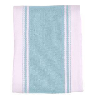 Love Colour Striped Tea Towel - Duck Egg