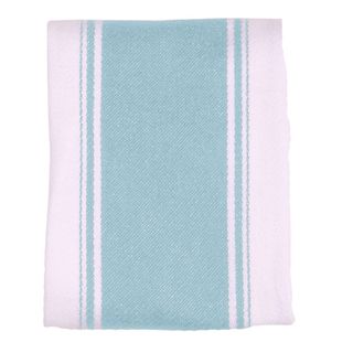 Love Colour Striped Tea Towel - Duck Egg