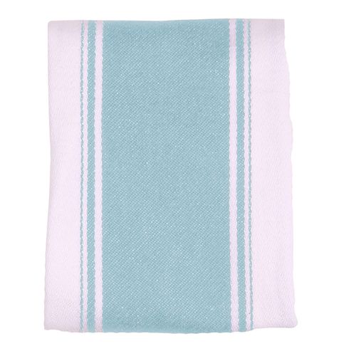 Love Colour Striped Tea Towel - Duck Egg
