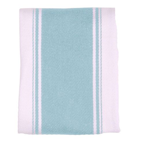 Love Colour Striped Tea Towel - Duck Egg