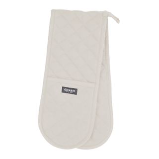 Love Colour Double Oven Gloves - Stone