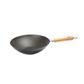 School Of Wok By Dexam 12in/30cm Pre-seasoned Carbon Steel Wok