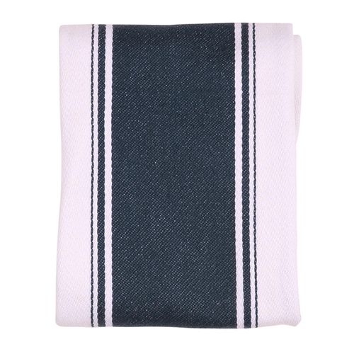 Love Colour Striped Tea Towel - Ink Blue