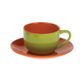 BIA Harlequin Espresso Cups & Saucers