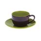 BIA Harlequin Espresso Cups & Saucers