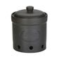 BIA Garlic Storage Jar Matte Black