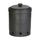 BIA Onion Storage Jar Matte Black
