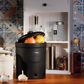 BIA Onion Storage Jar Matte Black