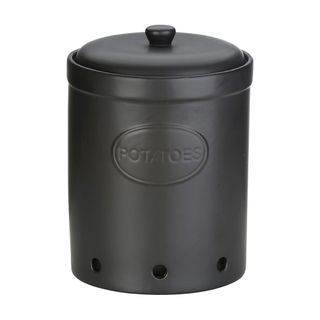 BIA Potato Storage Jar Matte Black