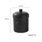 BIA Tea Canister Matte Black