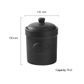 BIA Sugar Canister Matte Black