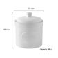 BIA Biscuit Barrel Matte White