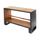 Eclipse Acacia Storage Rack In Black And Acacia 365 X 120 X 220mm