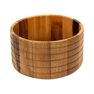 Extra Large Straight Sided Bowl In Acacia