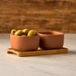 BIA Share Square Bowls Terracotta
