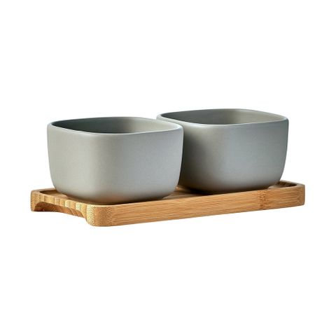 BIA Share Square Bowls Grey