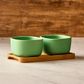 BIA Share Square Bowls Green