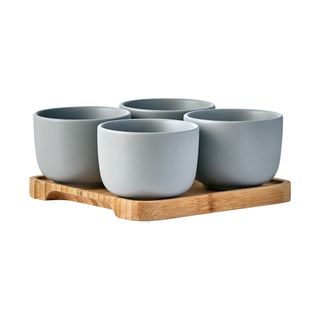 BIA Share Round Bowls Grey