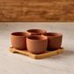 BIA Share Round Bowls Terracotta