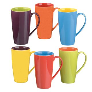 BIA Harlequin Latte Mugs