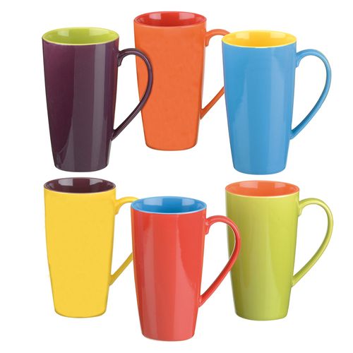 BIA Harlequin Latte Mugs