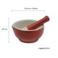 BIA Scoop! Mortar & Pestle Red