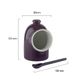 BIA Scoop! Salt Pig & Spoon Purple